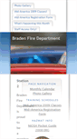 Mobile Screenshot of bradenfire.com